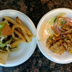 Mambo's Cheesesteak Grill - Cheesesteak and Fried Rice