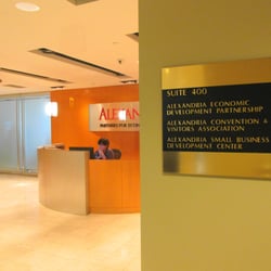 View into the center where the Alexandria Small Business Development Ctr is