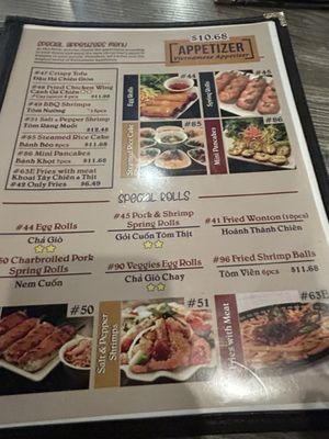 Menu photo 7 Pho Minh Temecula, CA