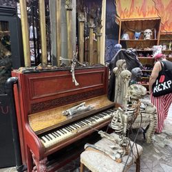 House of Voodoo - Piano player skellybones