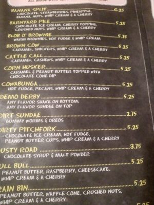 Menu photo 4 The Udder Side Jonesville, MI