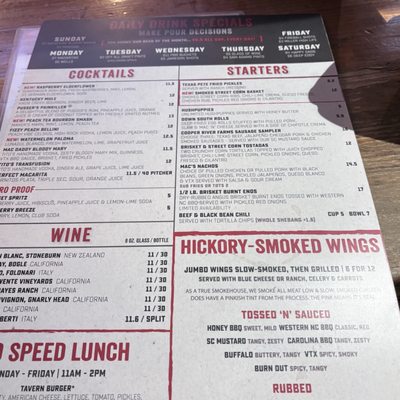 Menu photo 2 Mac's Speed Shop Charlotte, NC Menu photo 2 Mac's Speed Shop Charlotte, NC