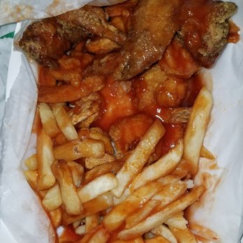 Harold's Chicken - Chicken and shrimp combo - Chicken Wings Near Me - Dyer, Indiana