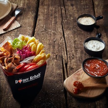 German Doner Kebab - GDK Doner box with fries & salad. - Kebab Near Me - Astoria, New York German Doner Kebab - GDK Doner box with fries & salad. - Kebab Near Me - Astoria, New York