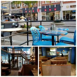 Souvlaki Centre-Ville - Seating outdoor/indoor