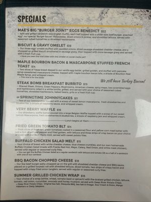 Menu photo 3 Mae's Place North Kingstown, RI Menu photo 3 Mae's Place North Kingstown, RI
