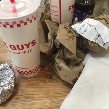 Five Guys - Are every last bit. Gggrreeeeat burger! - Burgers Near Me - Belfast, BFS
