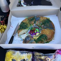 Bite This A Taste Of Cajun Flavors - King cake w/ cream cheese