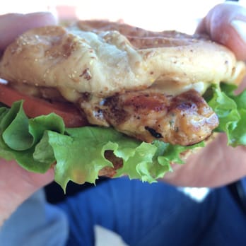 Chick-fil-A - Poor presentation ... Cold grilled chkn sandwich $6 .:. - Fast Food Near Me - Lombard, Illinois