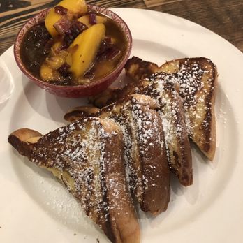 Jam Cafe - French toast (peaches on the side) - Breakfast & Brunch Near Me - Victoria, British Columbia Jam Cafe - French toast (peaches on the side) - Breakfast & Brunch Near Me - Victoria, British Columbia