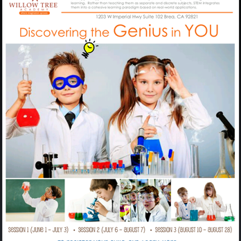 Willow Tree Academy - summer stem camp 2015 - Tutoring Centers Near Me - Brea, California