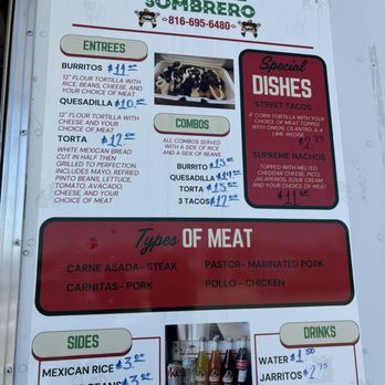 Tacos El Sombrero - Food Trucks Near Me - Blue Springs, Missouri Tacos El Sombrero - Food Trucks Near Me - Blue Springs, Missouri