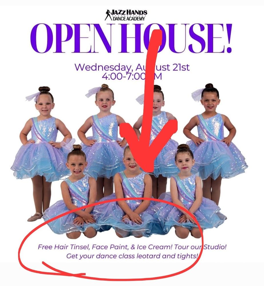 Jazz Hands Dance Academy Logo