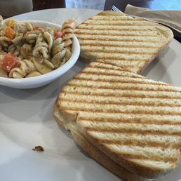 Tomato Cheese Pesto Panini