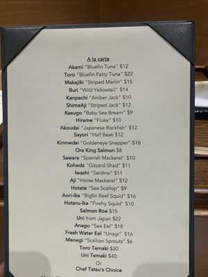 Menu photo 8 Tatsu Dallas Dallas, TX Menu photo 8 Tatsu Dallas Dallas, TX
