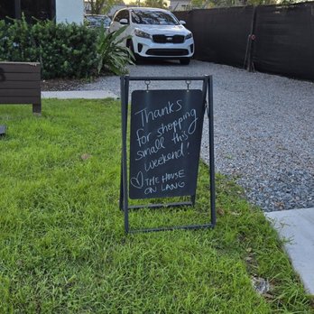 The House on Lang - Thank you sign - Fashion Near Me - Orlando, Florida The House on Lang - Thank you sign - Fashion Near Me - Orlando, Florida