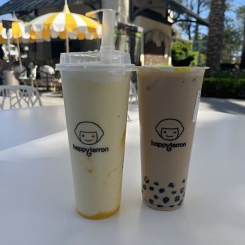 Happy Lemon - A2. Boba Milk Tea, E4. Large Mango Smoothie - Bubble Tea Near Me - San Diego, California Happy Lemon - A2. Boba Milk Tea, E4. Large Mango Smoothie - Bubble Tea Near Me - San Diego, California