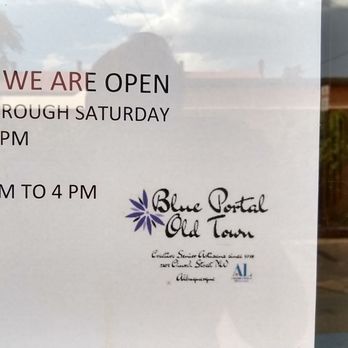 Blue Portal - We are reopen - Art Galleries Near Me - Albuquerque, New Mexico