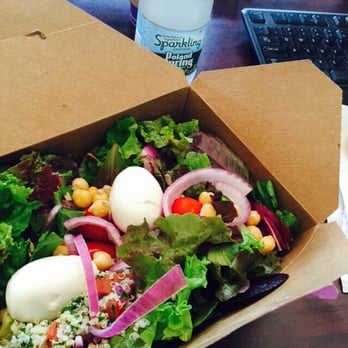 Green Fields Market - "Make it yourself" salad! Very healthy with a lot of organic veggies! - Bakeries Near Me - Greenfield, Massachusetts