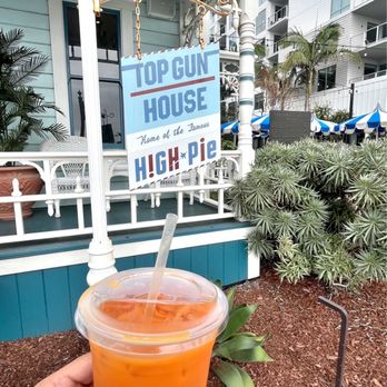 High-Pie - Handmade POG (Passion Fruit, Guava, and Orange) juice . Really nice and refreshing . - Themed Cafes Near Me - Oceanside, California