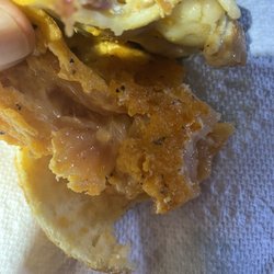 Wendy's - Completely raw!!!!
