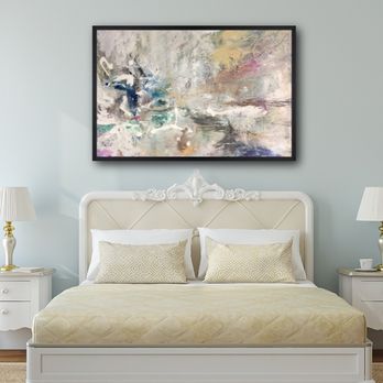 Karen Ahuja Studio - White Landscape 24 x 36 $1300 - Art Galleries Near Me - Fayetteville, Arkansas Karen Ahuja Studio - White Landscape 24 x 36 $1300 - Art Galleries Near Me - Fayetteville, Arkansas