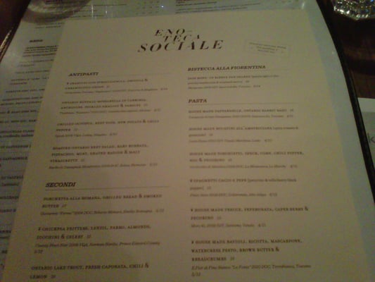 Menu photo 7 Enoteca Sociale Toronto, ON