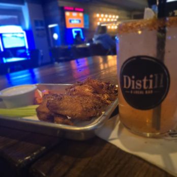 Distill A Local Bar - Cajun wings and margarita - Sandwiches Near Me - Las Vegas, Nevada