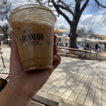 Desnudo Coffee - Iced Miso Brown Sugar w Oat-milk - Coffee Roasteries Near Me - Austin, Texas