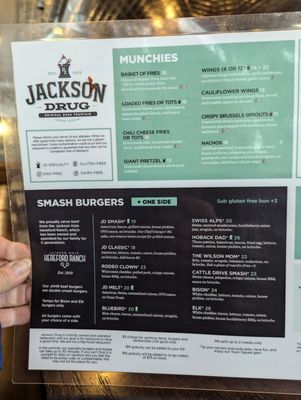 Menu photo 6 Jackson Drug Jackson, WY Menu photo 6 Jackson Drug Jackson, WY
