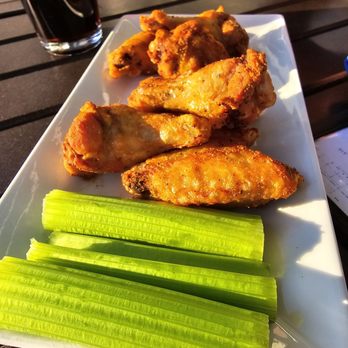 Marina Grill - Old Bay dry rubbed wings - American Near Me - Wilmington, North Carolina