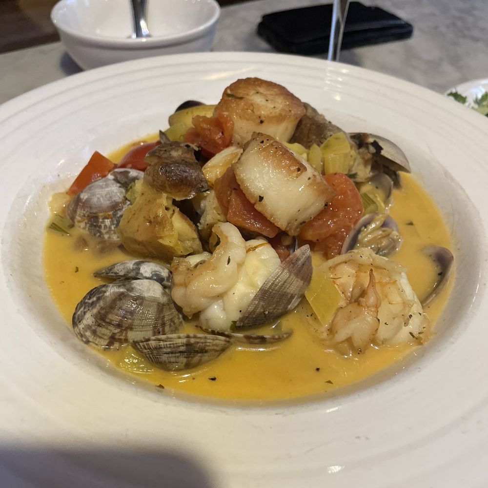 Mizuna - Seafood stew - New American Near Me - Spokane, Washington