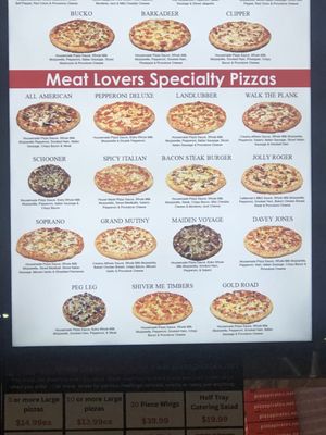 Menu photo 7 Pizza Pirates Pomona, CA