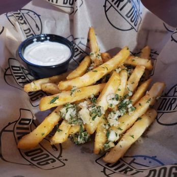 The Compound by Dirt Dog - Garlic fries - Hot Dogs Near Me - Commerce, California The Compound by Dirt Dog - Garlic fries - Hot Dogs Near Me - Commerce, California