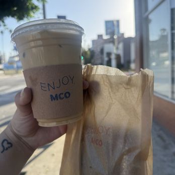 Coffee MCO - Iced mason latte - Coffee & Tea Near Me - Los Angeles, California