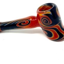Shockers smoke shop glass studio & CBD - Small Dry hand pipe made by our artist here at Shockers