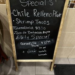 TBK Grill - They have Chile Relleno Plate and Tacos