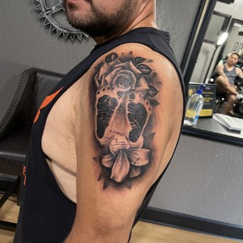 Damaged Lifestyle Tattoo - Tattoo Near Me - Vacaville, California