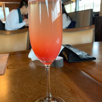 Market - Strawberry Guava Spiked Mimosa on New Years Day (Champagne and Vodka)! - Breakfast & Brunch Near Me - Rocky River, Ohio