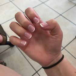 Qt Nails - I got a French Gel Manicure!