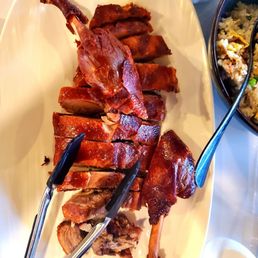 Manting House - Smoked Duck w/Cinnamon & Tea - smoked, poultry, smoked duck, bbq duck, duck, food - Asian Fusion Near Me - Rochester, New York