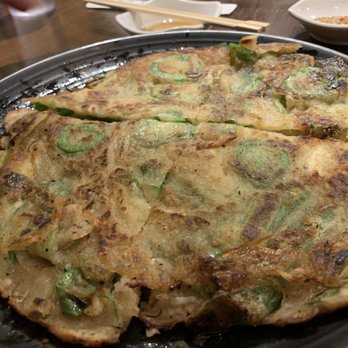 Jong Kak - Jalapeño chive pancake - Korean Near Me - Baltimore, Maryland