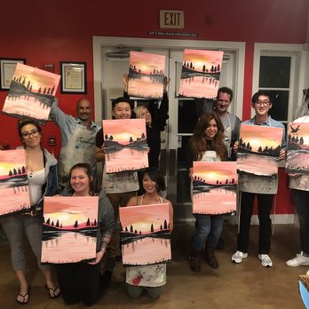 Paint And Unwine - Class photo! - Paint & Sip Near Me - Redondo Beach, California Paint And Unwine - Class photo! - Paint & Sip Near Me - Redondo Beach, California