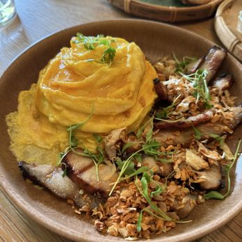 Tanzie's - Grilled Pork Jowl was my favorite!! - Salad Near Me - Berkeley, California