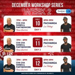 Santo Rico Florida Dance Studio - One of several workshops they are hosting this month