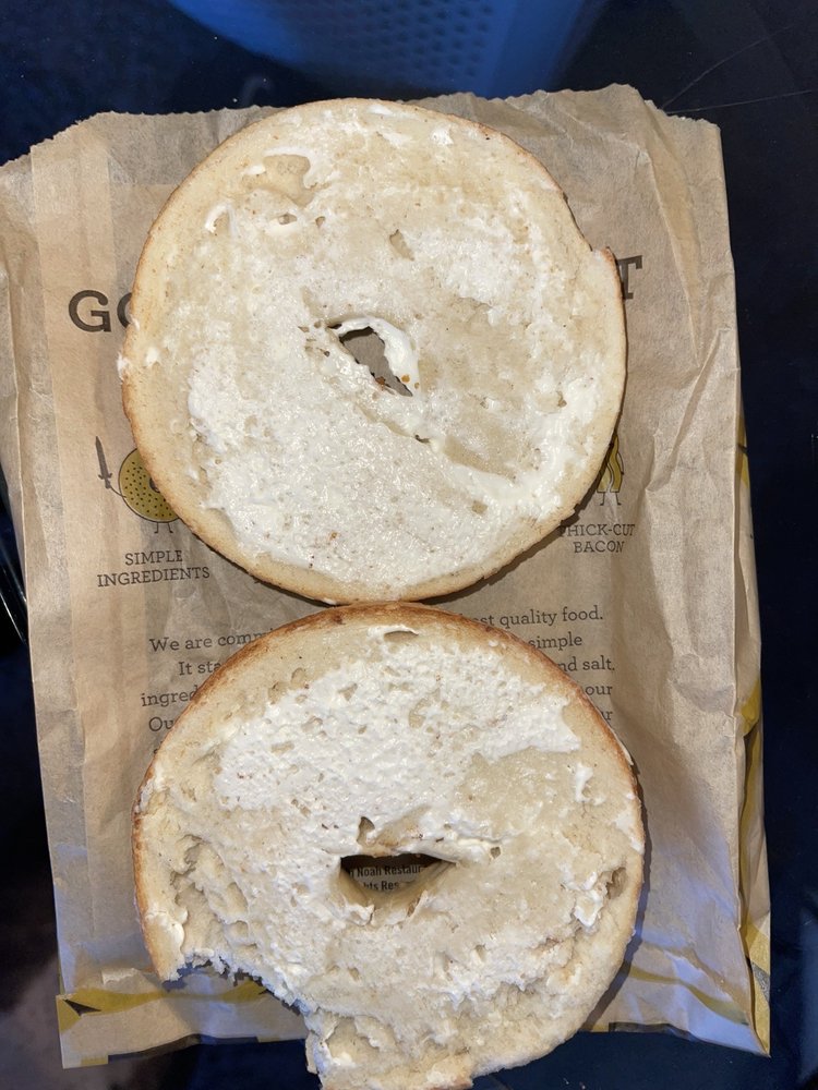 Food from Einstein Brother Bagels
