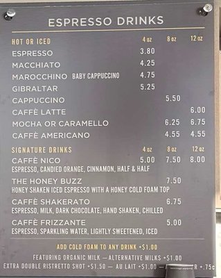 Menu photo 3 Caffe Luxxe Long Beach, CA
