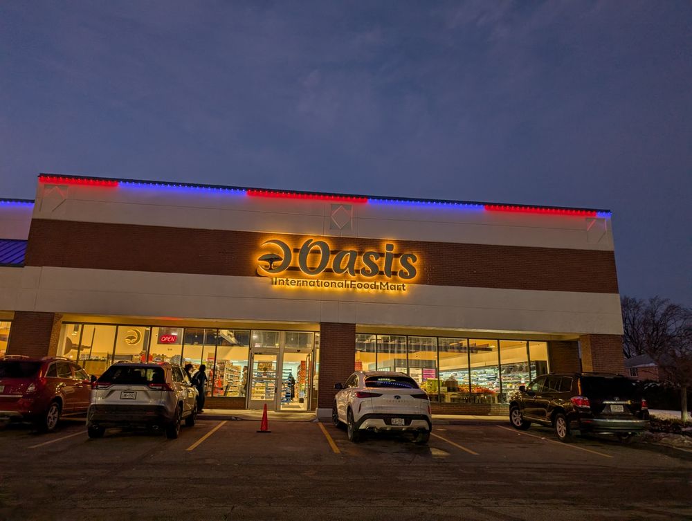 Oasis Halal Market Logo