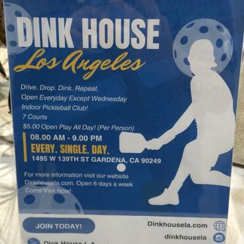 Dink House - Pickleball - Pickleball Near Me - Gardena, California