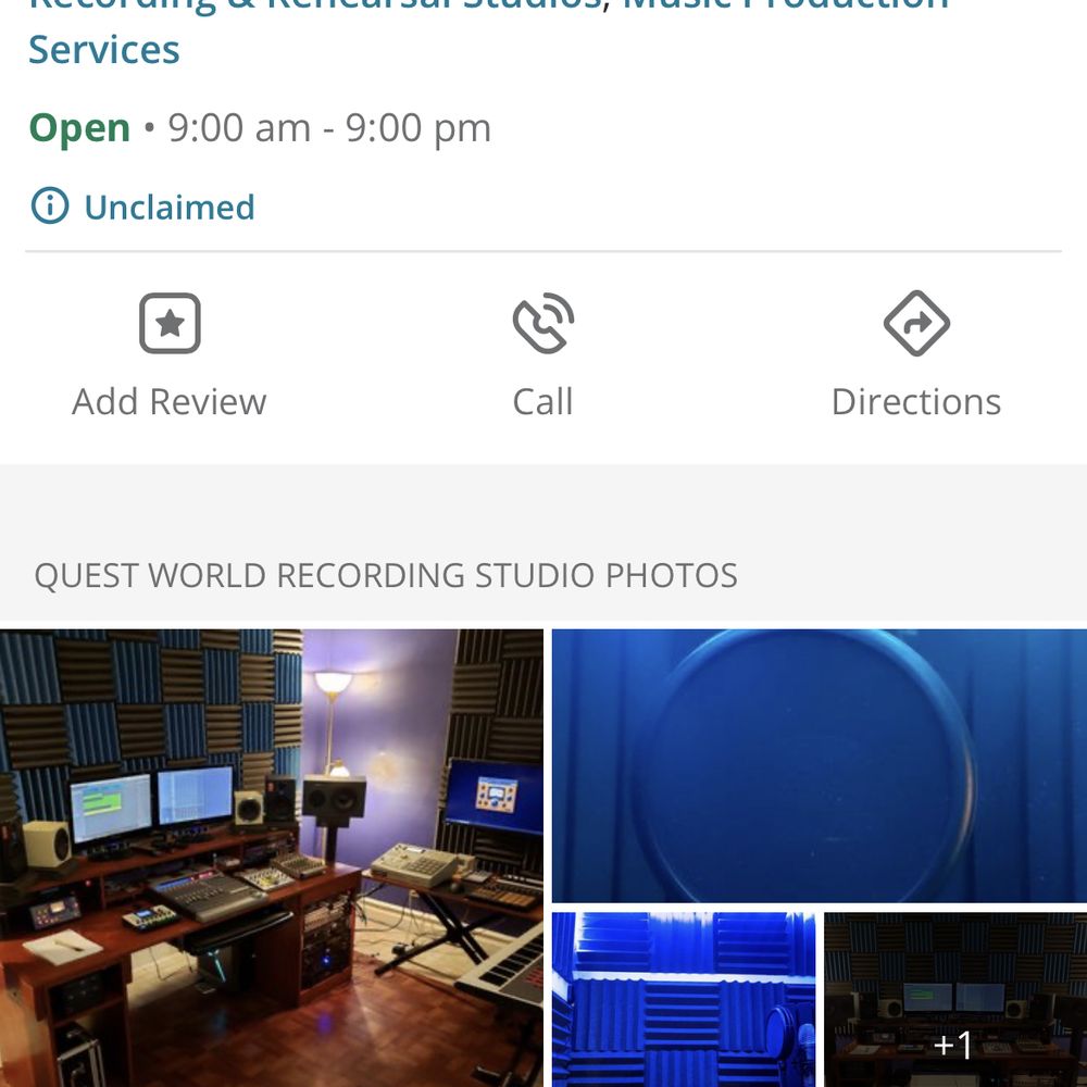 Quest World Recording Studio - Worse customer inquirie ever I'm all my life no lie - Recording & Rehearsal Studios Near Me - Allentown, Pennsylvania Quest World Recording Studio - Worse customer inquirie ever I'm all my life no lie - Recording & Rehearsal Studios Near Me - Allentown, Pennsylvania